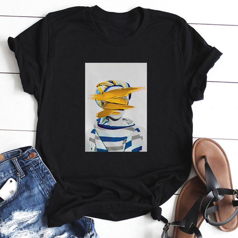 Women's Vintage Style Art T-Shirt