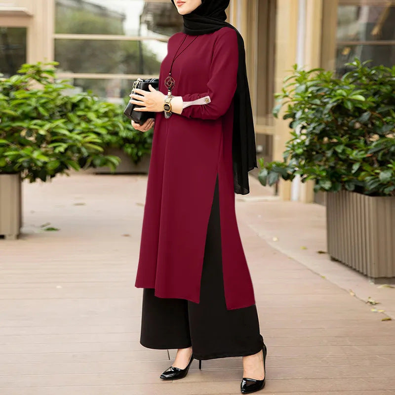 Dubai Style Split Dress
