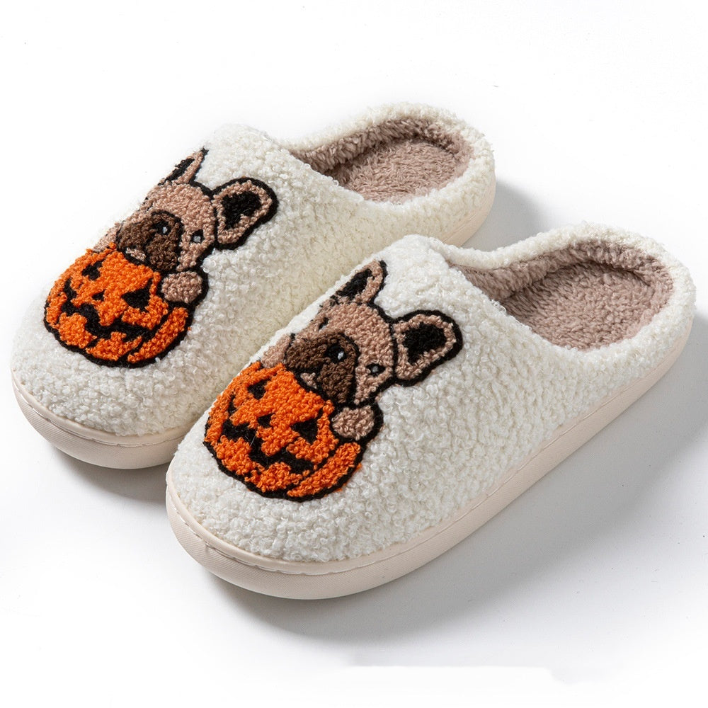 Halloween Pumpkin Slippers – Cute & Comfy