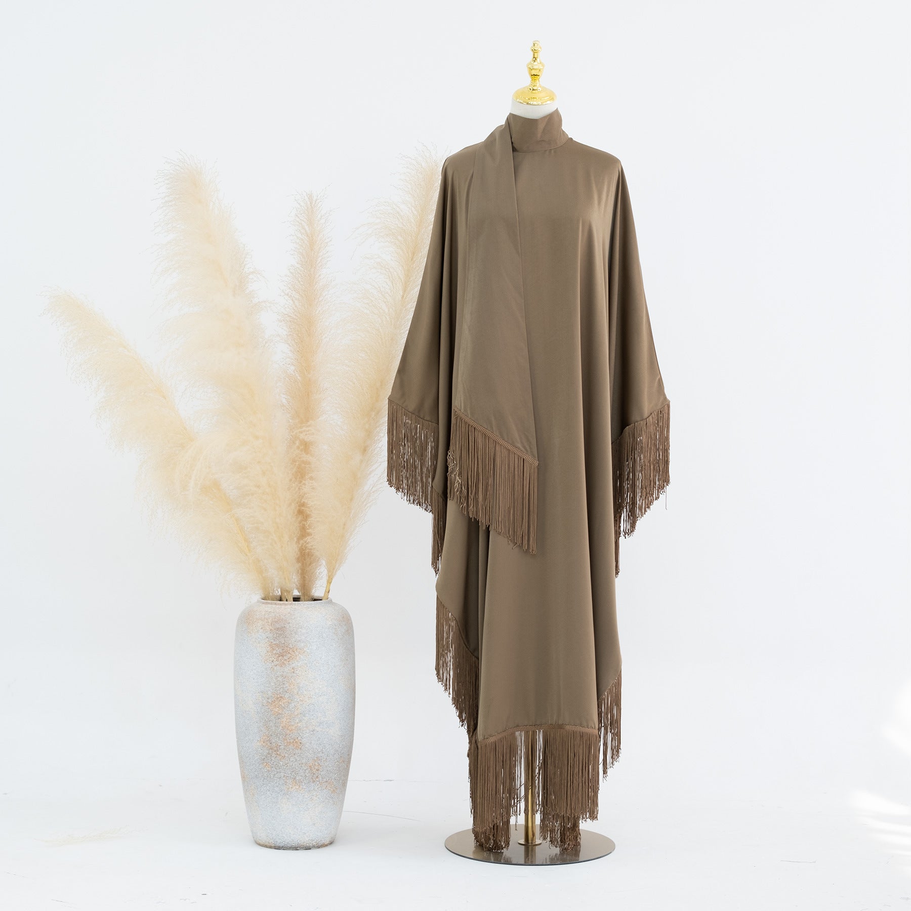 Dubai Turkey Tassel Abaya